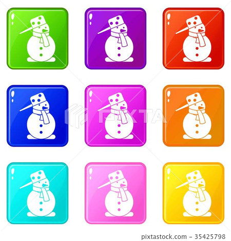 Snowman set 9 Snowman set 9 35425798