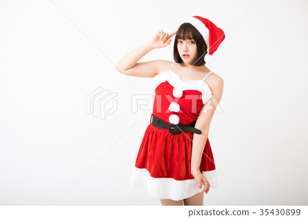 Female Santa Claus 35430899
