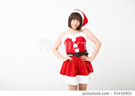 Female Santa Claus 35430905