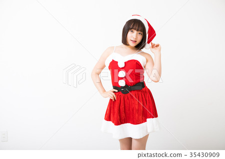 女聖誕老人 35430909