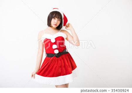Female Santa Claus Female Santa Claus 35430924