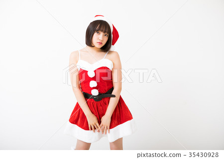 Female Santa Claus 35430928