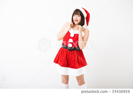 Female Santa Claus Female Santa Claus 35430959