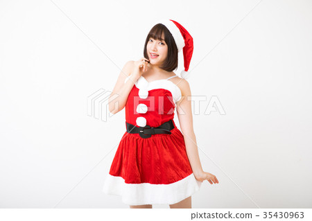 Female Santa Claus 35430963
