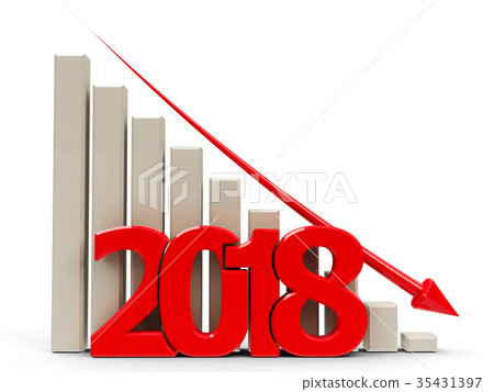 Business graph down 2018 35431397