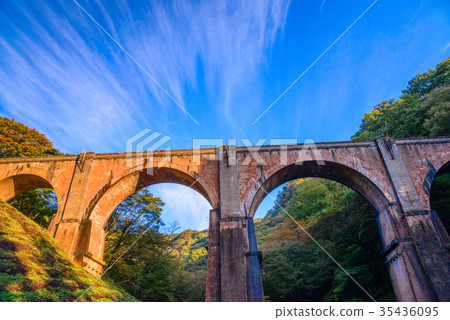 Blue ice third bridge · glasses bridge autumn 35436095