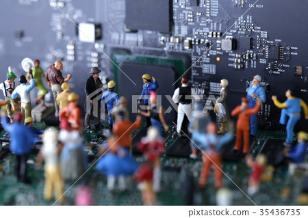 Computer and human 35436735