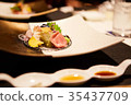 Sashimi make-up 35437709