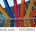 colorful ribbons 35438003