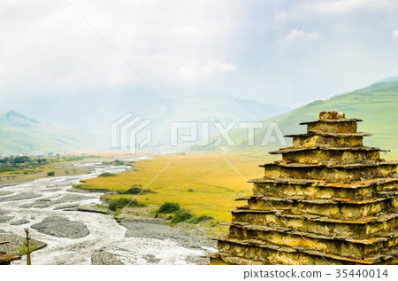 Ancient Alanian necropolis in North Ossetia 35440014