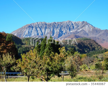 Landscape of the back of Oyama in autumn 35440067