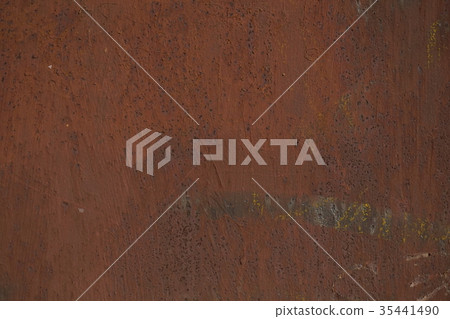 old rusty metal wall Brown background texture 35441490