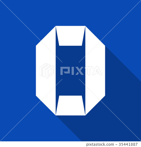 Alphabet paper cut letter Alphabet paper cut letter 35441887