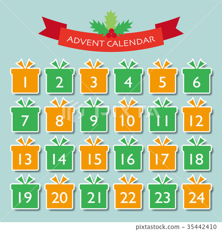 聖誕節來臨日曆 聖誕節來臨日曆 35442410