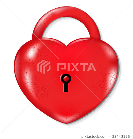 Heart Lock 35443156