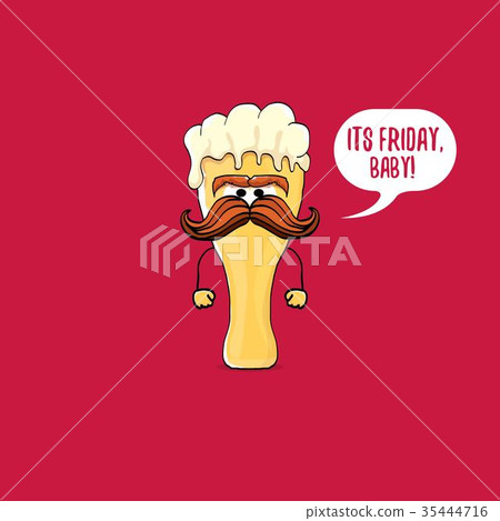 Its friday baby vector concept illustration with Its friday baby vector concept illustration with 35444716
