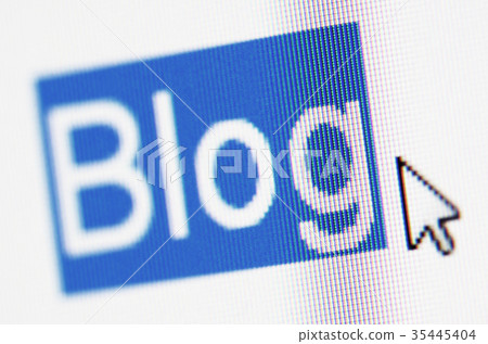 Blog, computer screen  35445404