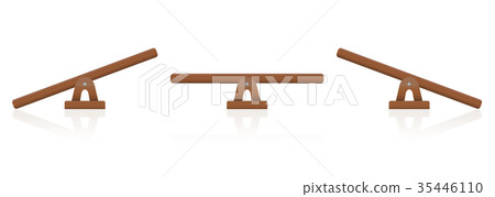Seesaw Wooden Balance Scale Seesaw Wooden Balance Scale 35446110