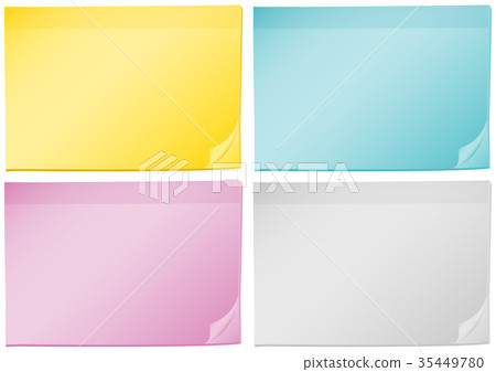 Four background templates - Stock Illustration [35449780] - PIXTA