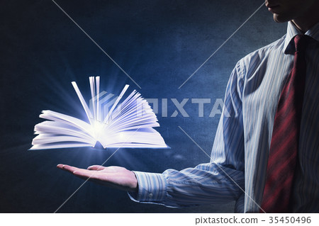 Book in hand Book in hand 35450496