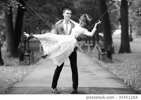 Wedding black and white photo poster Wedding black and white photo poster 35451284