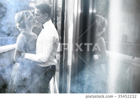 Young couple in love guy and girl Young couple in love guy and girl 35452232