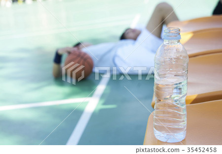 Young man, sports, basketball Young man, sports, basketball 35452458
