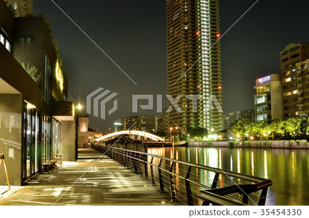 大阪熱市的夜景 大阪熱市的夜景 35454330
