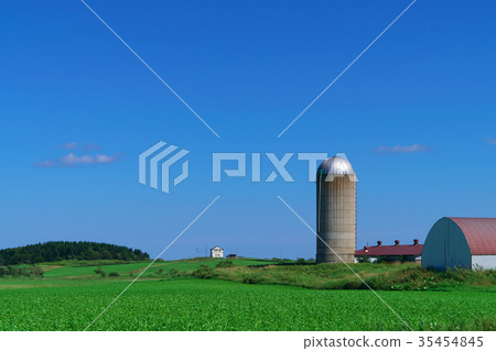 Landscape with Dohoku Silo 35454845