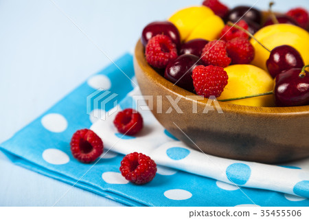 Ripe berries in a plate Ripe berries in a plate 35455506