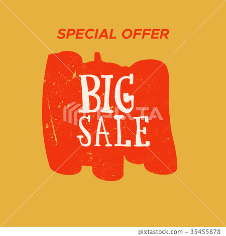 Color background with isolated sale stamp 35455878