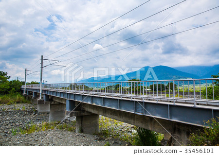 Taiwan Hualien Yuli Train Scenery Asia Taiwan Hualien scenery Taiwan Hualien Yuli Train Scenery Asia Taiwan Hualien scenery 35456101