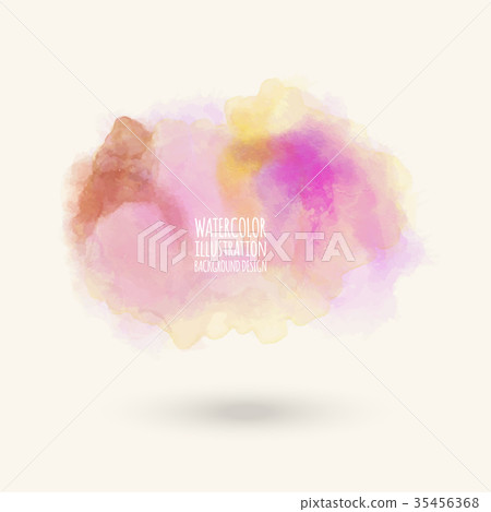 color watercolor background. vector illustration color watercolor background. vector illustration 35456368