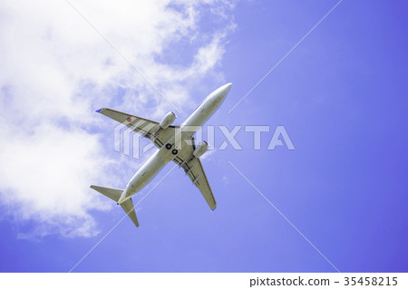 飛機起飛波音737-800 35458215