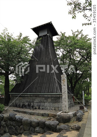 大垣,30(岐阜縣大垣市),在後面的狹窄道路的盡頭 大垣,30(岐阜縣大垣市),在後面的狹窄道路的盡頭 35459105