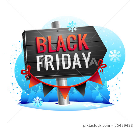 Black Friday sale vector illustration Black Friday sale vector illustration 35459458