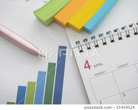 Business image · Graph · Calendar · Sticky note · Women 35459524