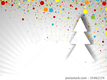 Christmas Background with Christmas Tree Christmas Background with Christmas Tree 35462174