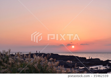 Sunset on Jogagashima Nagatsu-Rozaki Sunset on Jogagashima Nagatsu-Rozaki 35462339