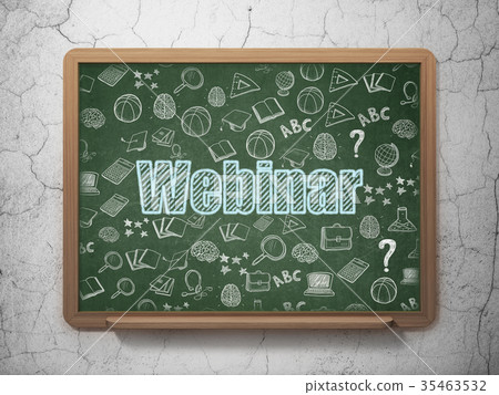 Learning concept: Webinar on School board Learning concept: Webinar on School board 35463532