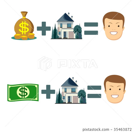buy a house and be happy.set buy a house and be happy.set 35463872