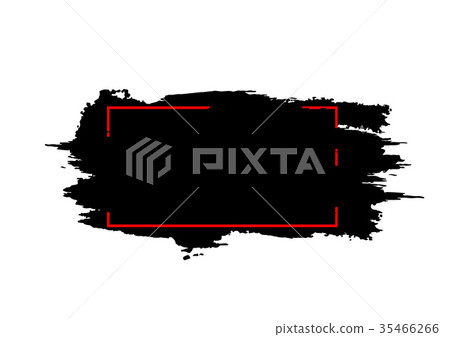 Abstract red and black design frame template Abstract red and black design frame template 35466266