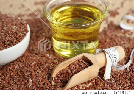 Flax seed with oil 35469195