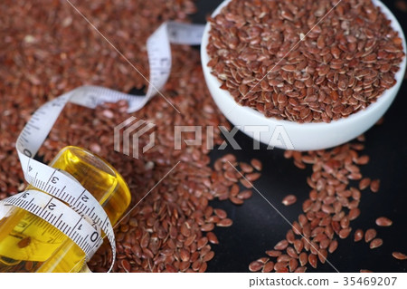 Flax seed with oil 35469207