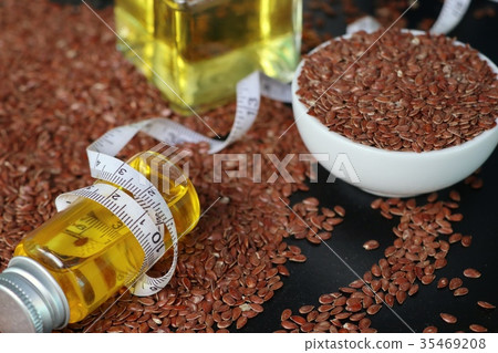 Flax seed with oil 35469208