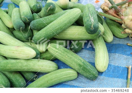 cucumber at street food 35469248