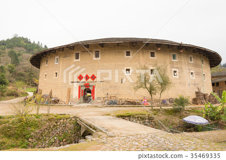 世界遺產福建托羅河窯塔福建省南江縣，中國 35469335