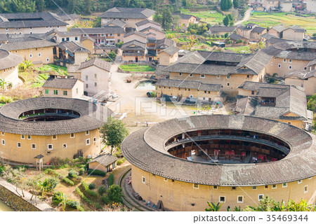 World Heritage Fujian Toro River Pits Towers Nanjiang County, Fujian Province, China World Heritage Fujian Toro River Pits Towers Nanjiang County, Fujian Province, China 35469344