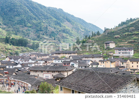 World Heritage Fujian Tulou Pagoda Village Nanyuan County, Fujian Province, China World Heritage Fujian Tulou Pagoda Village Nanyuan County, Fujian Province, China 35469481
