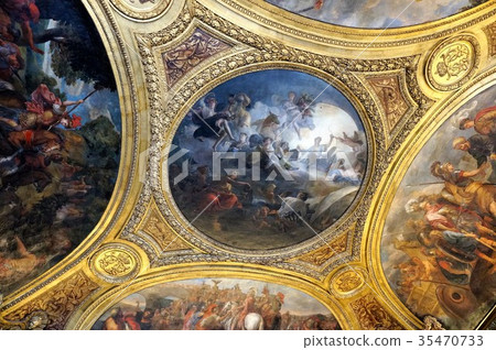 Versailles Palace-13 ceiling painting Versailles Palace-13 ceiling painting 35470733